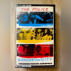 The Police Cassette Tape Synchronicity 1983 Album With Bonus Track - Rare VG!!!!
